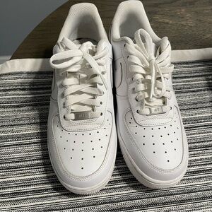 Nike Air Force 1 Shoes White Size 8.5